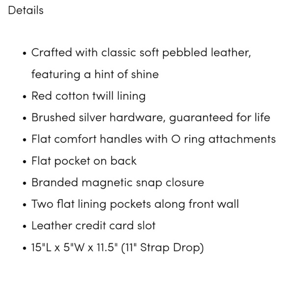 Hammitt Anderson.  Periwinkle blue. - Picture 6 of 6